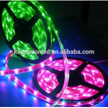 Kingunion Wearable Digital de baja tensión SMD 3528 Magic RGB LED Flexible tira de luz de la serie CE RoHS